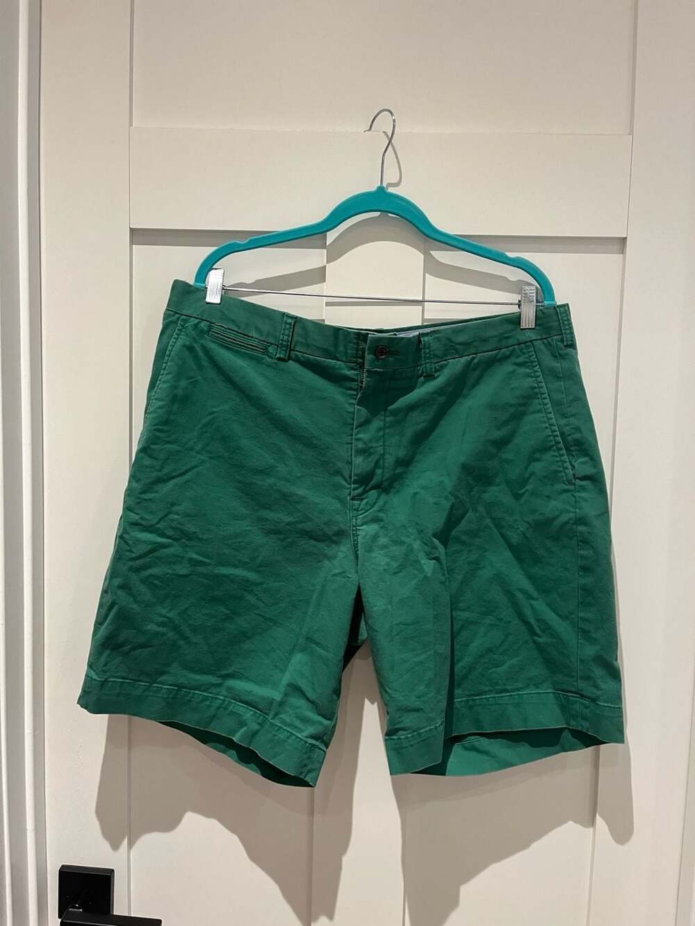 Polo Ralph Lauren Stretch Classic Fit Green Chino Shorts Size 38